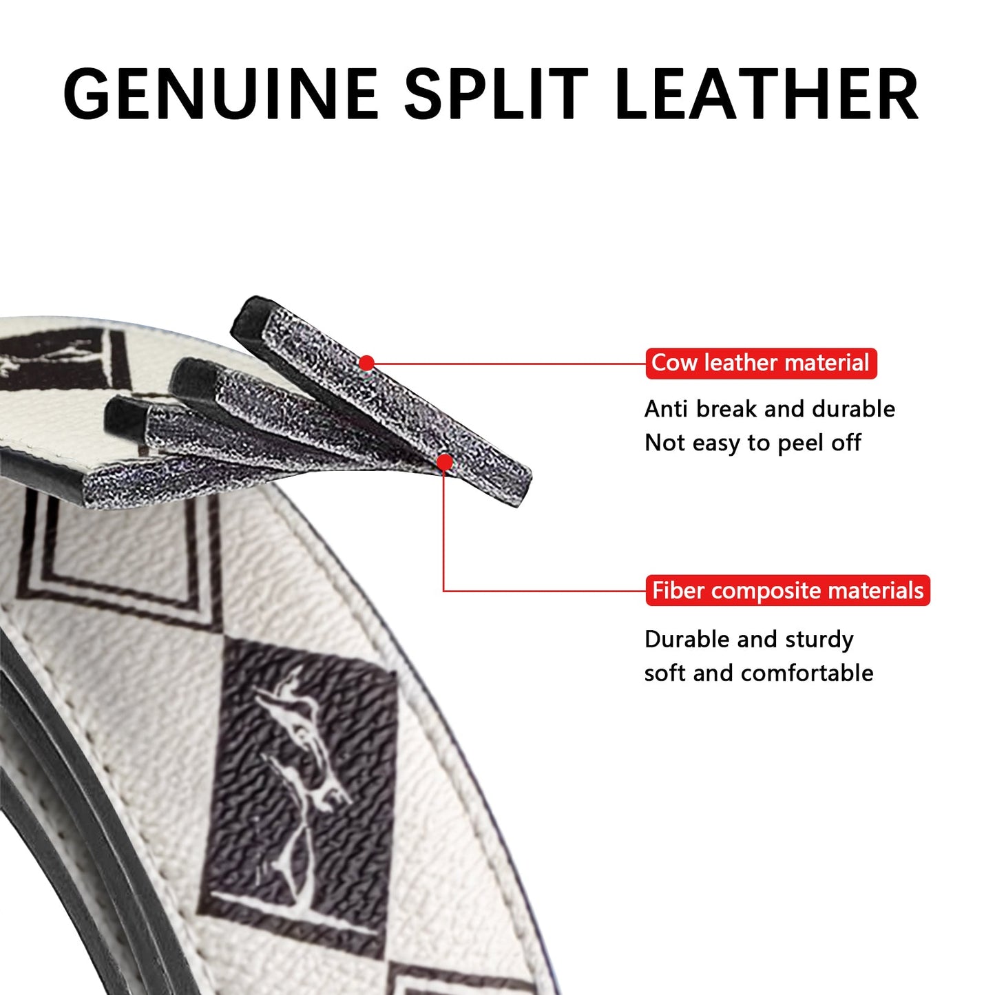 "Luxury at Your Waist: Creative Men's Fashion Belts by COIPDFTY Shine"