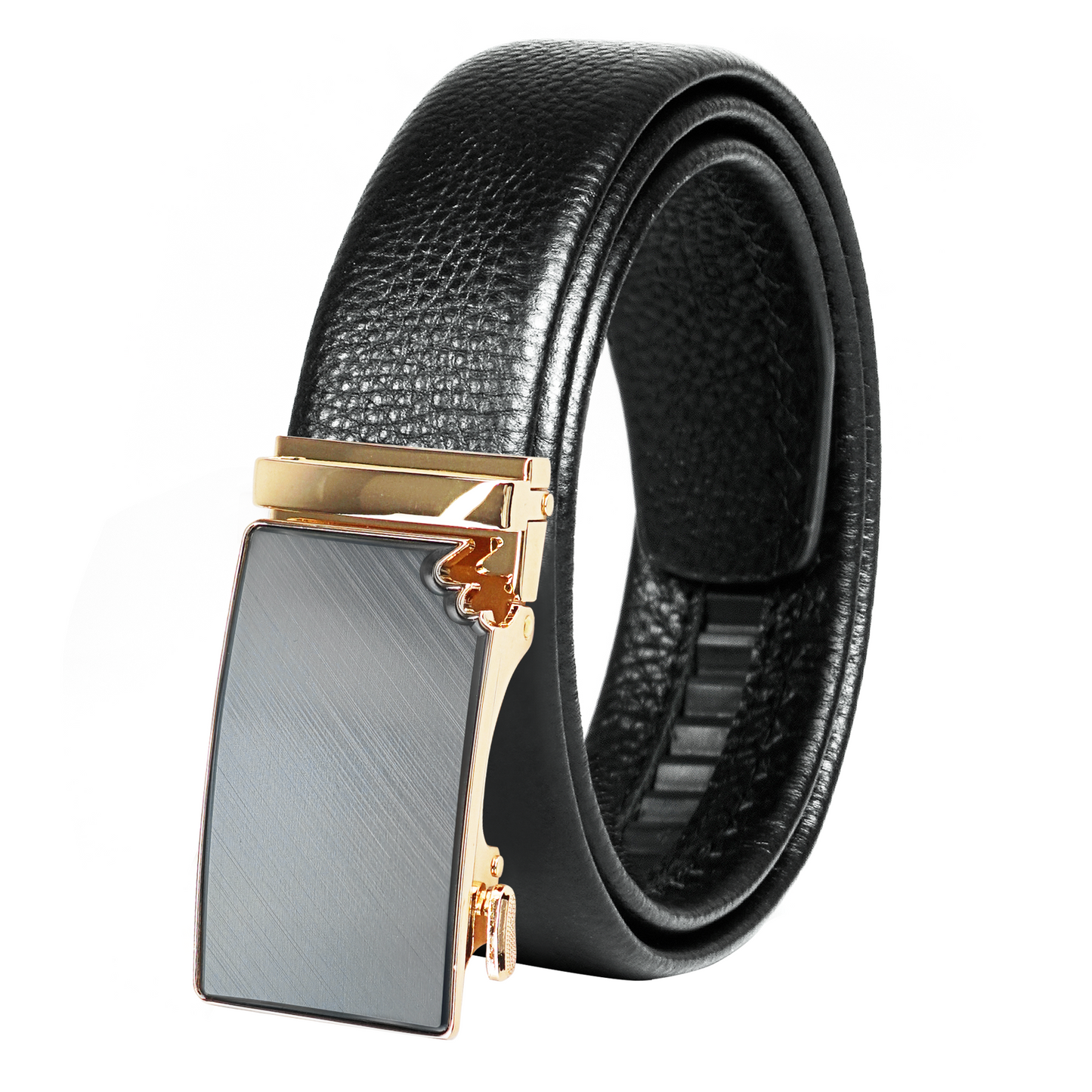 Gold Tone Flat Men's Belt