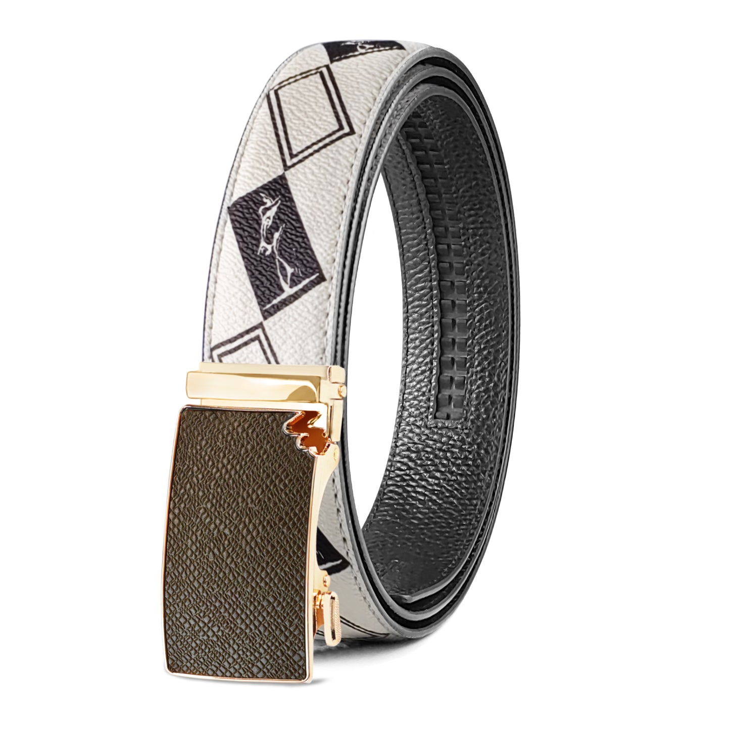 "Luxury at Your Waist: Creative Men's Fashion Belts by COIPDFTY Shine"