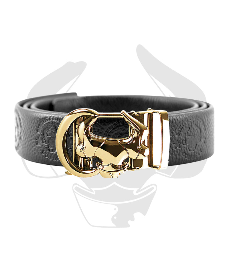 Western Cowboy Style Buckle,Full Grain Leather Belt for Men