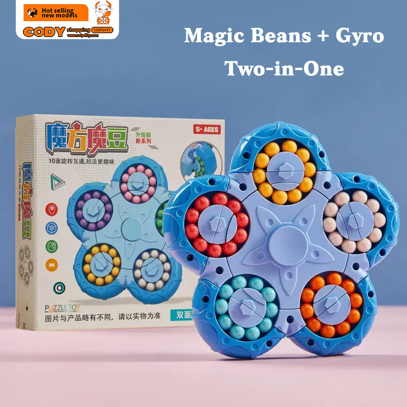 Spin to Win: Magical Bean Cube for Primary School Students' Focus, Intelligence, and Logic Development