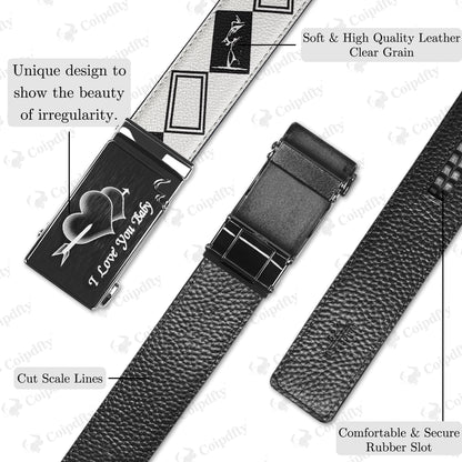 Create your own style, personalized customization: your exclusive fashion belt, the pattern is drawn by you, and the trend is controlled by you!