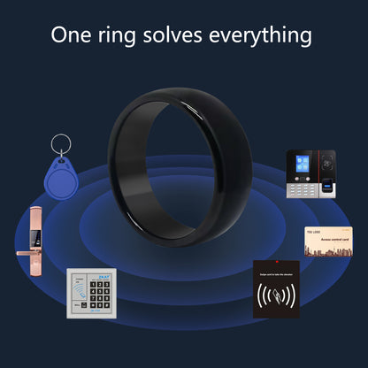 ID access card ring IC elevator attendance sensor ring cuid repeated reading and writing smart community fingerprint access card [delivered within 8 days]