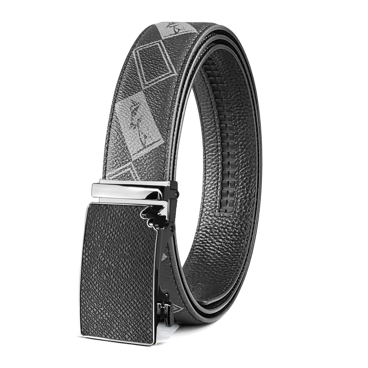 "Elevate Your Style: Innovative COIPDFTY Shine Men's Belt Collection"