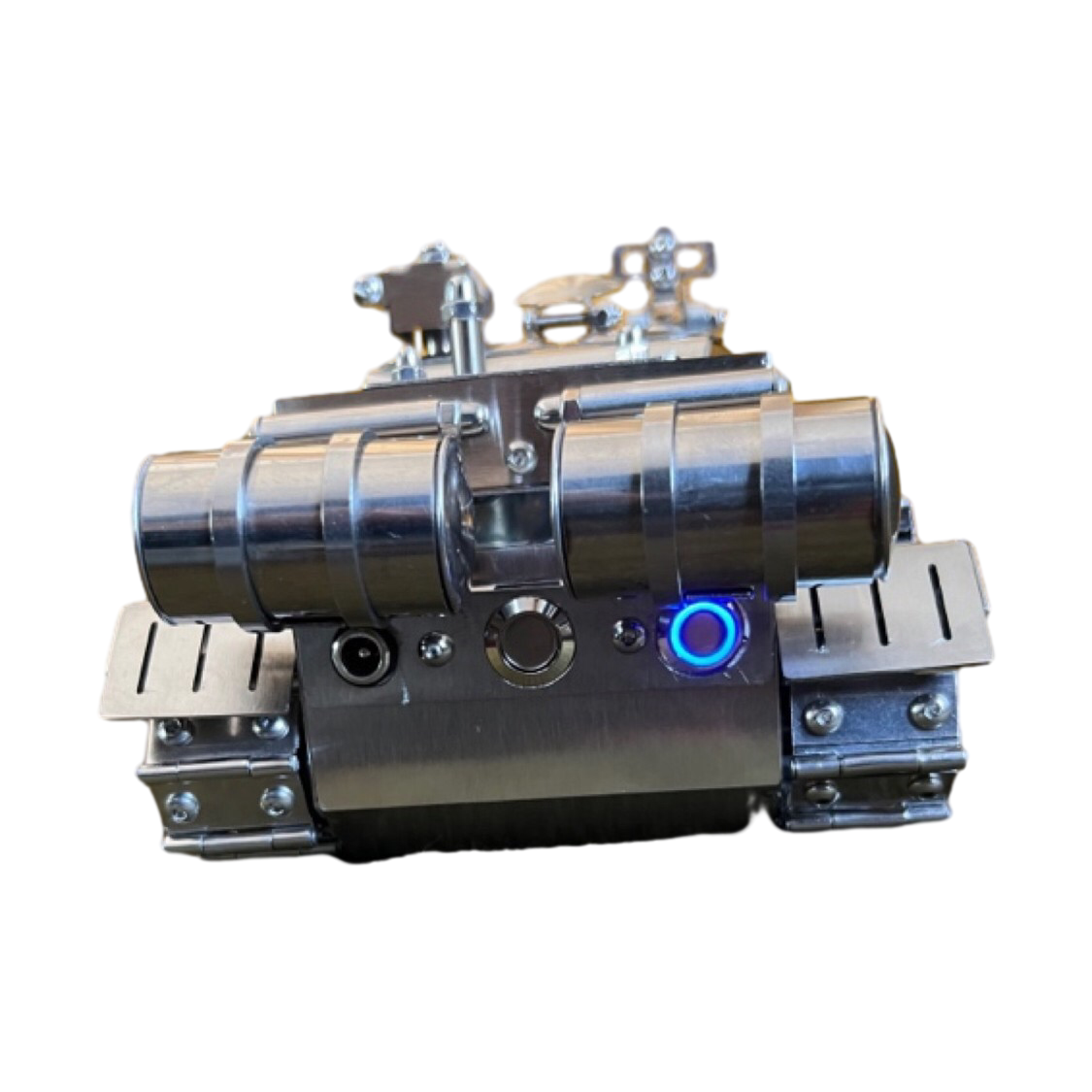 Steel Reign Precision Command - Stainless Steel Remote Control Tank!