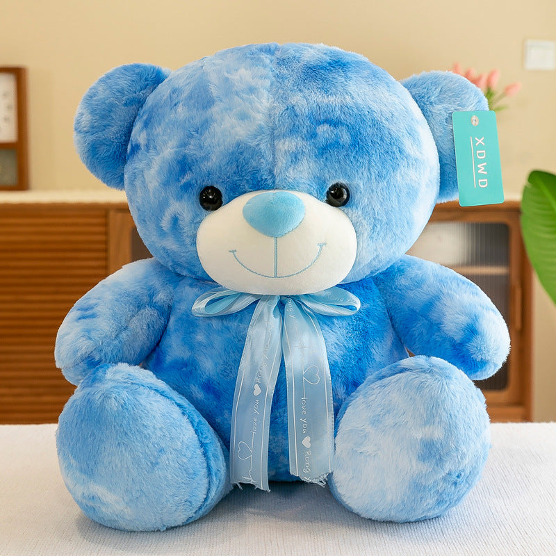 New Rainbow Bear Plush Toy - Adorable Huggable Teddy Bear Stuffed Animal