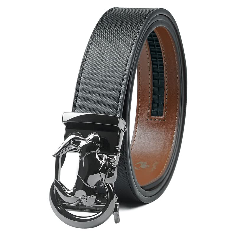Western Cowboy Style Full Grain Leather Belt for Men
