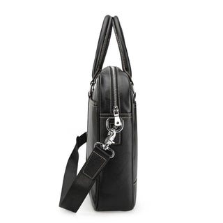 [ On Sale ] Coipdfty Men Genuine Leather Briefcase Bag Real Leather Laptop Briefcase For Man