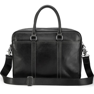 [ On Sale ] Coipdfty Men Genuine Leather Briefcase Bag Real Leather Laptop Briefcase For Man