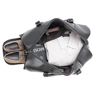 Luxury Genuine Leather Mens Crocodile Embossed Weekend Travel Bag Leather Luggage bag