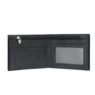 [ On Sale ] Hot Selling OEM Genuine cow leather Short wallet Durable Dark Brown Leather Wallet For Men