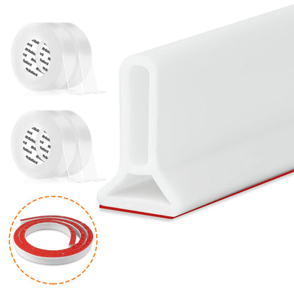 shower splash guard collapsible guard