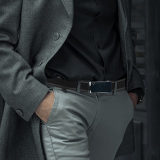 [ On Sale ] Ratchet Belt for Men - Mens Belt Leather